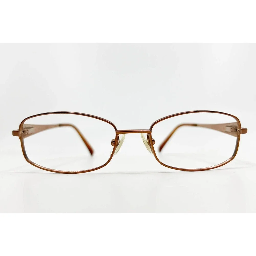 Seiko T189 Eyeglasses Frames Womens Gold Full Rim 51-17-135 15304